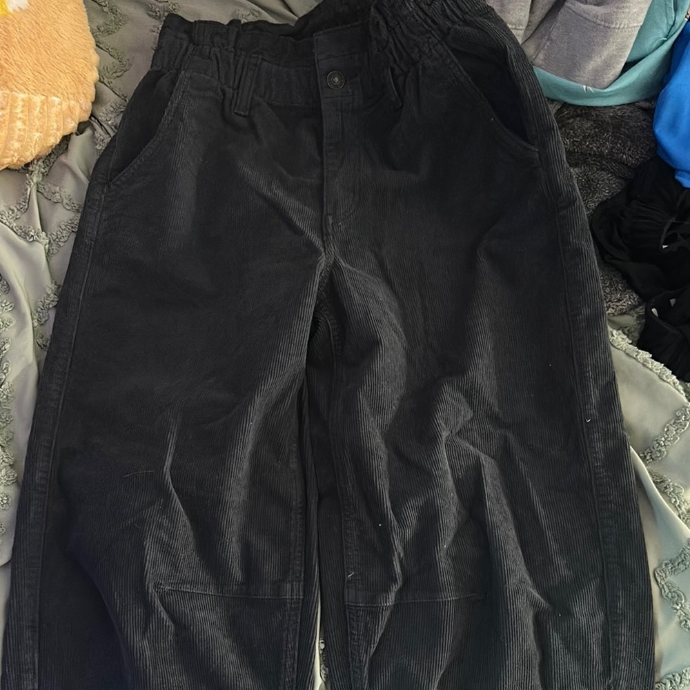 Black Corduroy Pants